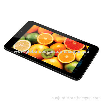 MTK8312 Dual-core 7-inch Tablet PC with Two SIM Cards, 3,000mAh Polymer Battery, Sized 190*112*9mm